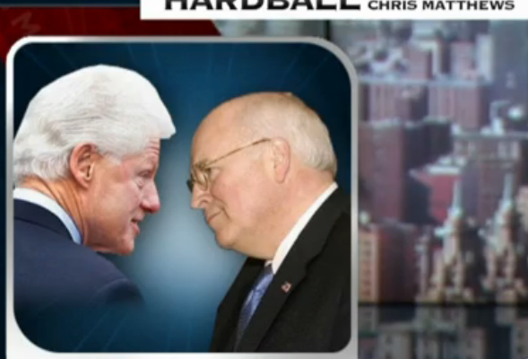 Clinton to Cheney:  Blaming Obama for not cleaning up your mess… Unseemly