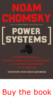Will a declining America Start Having to Obey the same Rules as Everybody Else?  (Chomsky)