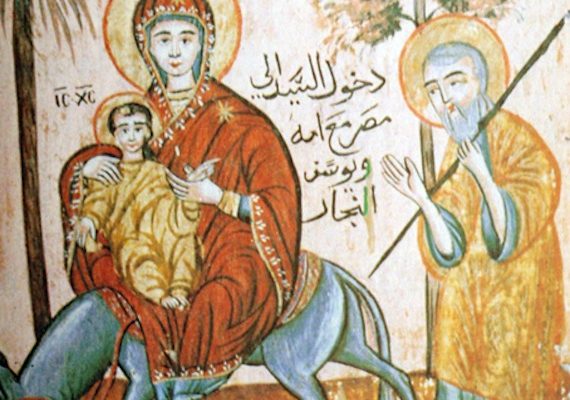 The Flight to Egypt – Coptic Artwork (Picture of the Day)