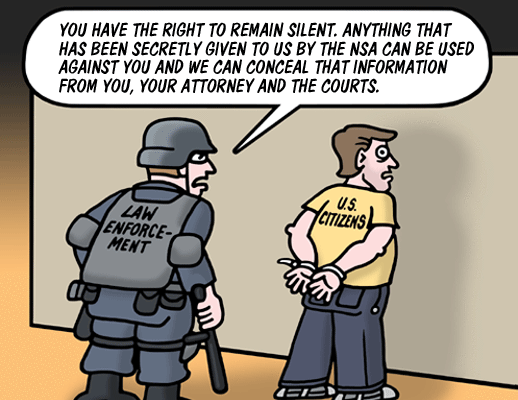 The Miranda Warning in 2013 is Worded a little Differently (Jamiol Cartoon)