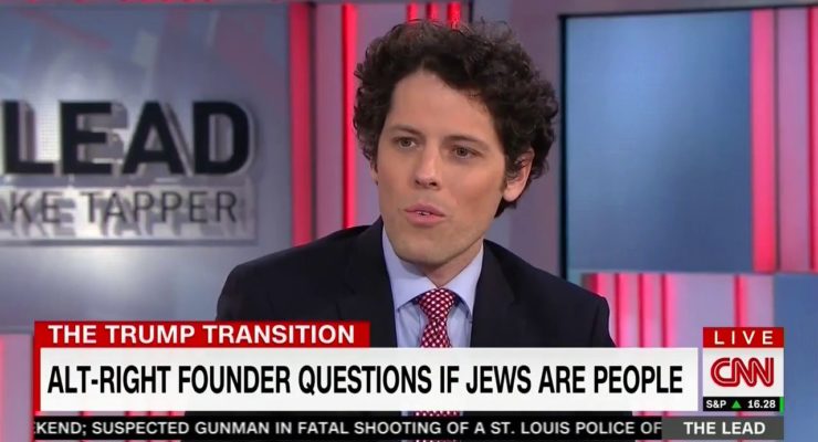 CNN’s Chyron wonders if Jews are People, inspired by Trumpist Neofascism