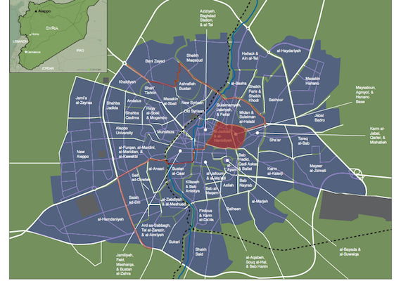 More districts of East Aleppo fall to Regime & Militia Allies