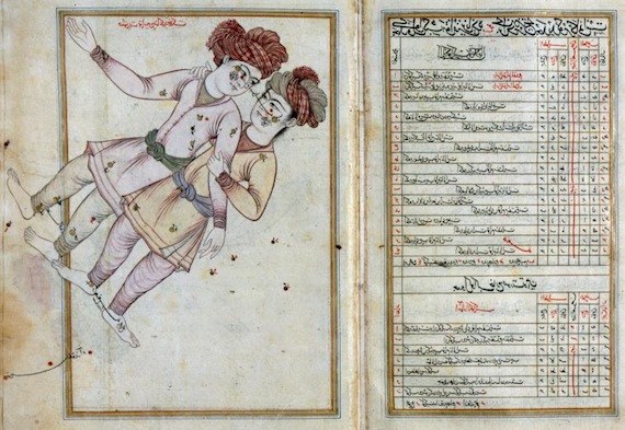 Image of the Day: Gemini Constellation,  As Seen in the Heavens, Iran,1630
