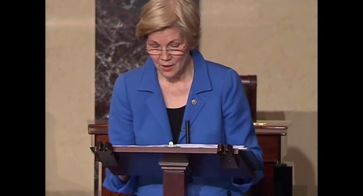 Sen. Elizabeth Warren silenced on Floor for Reading King Letter re: Sessions