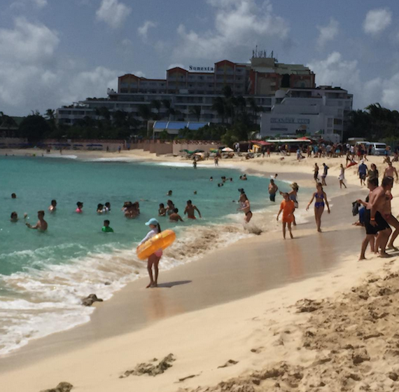 Sint Maarten Live Footage Of Hurricane Irma Destroying The