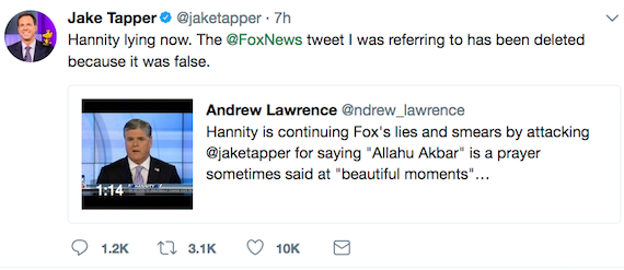 Dear Sean Hannity: Allahu Akbar is in the Catholic Catechism