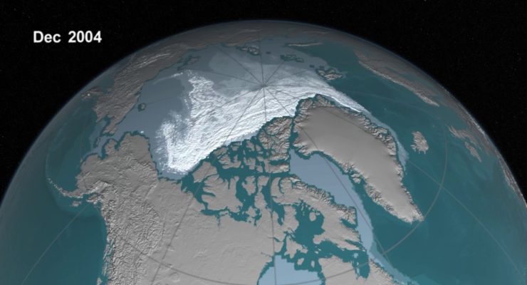 Massive Melting in Arctic is a Danger Signal of Manmade Climate Change