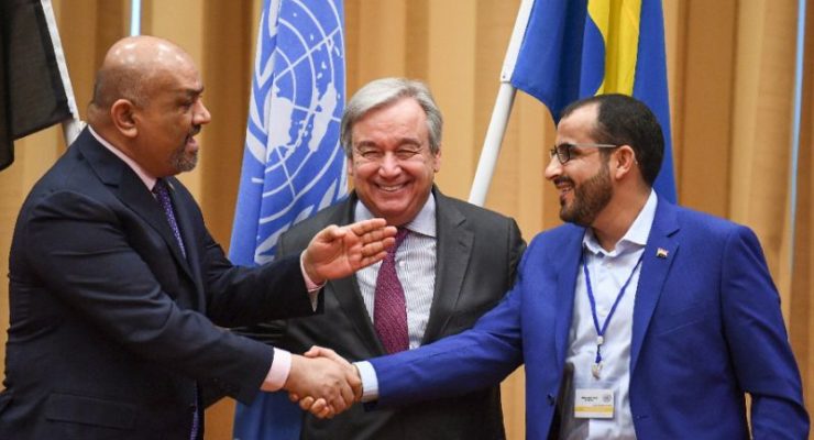 Yemen’s Warring Parties agree to Ceasefire at Key Port in UN Talks