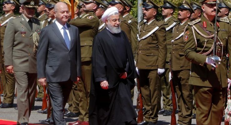 Iran’s Rouhani outflanks Trump in Baghdad, Slams US for “Bombs dropped on People”