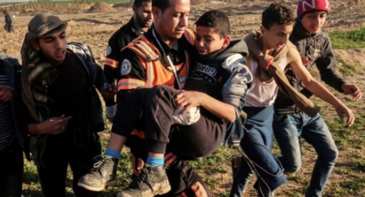 Israeli Snipers Kill 40 Children, send 3,000 to Hospital in Year of Gaza Border Protests