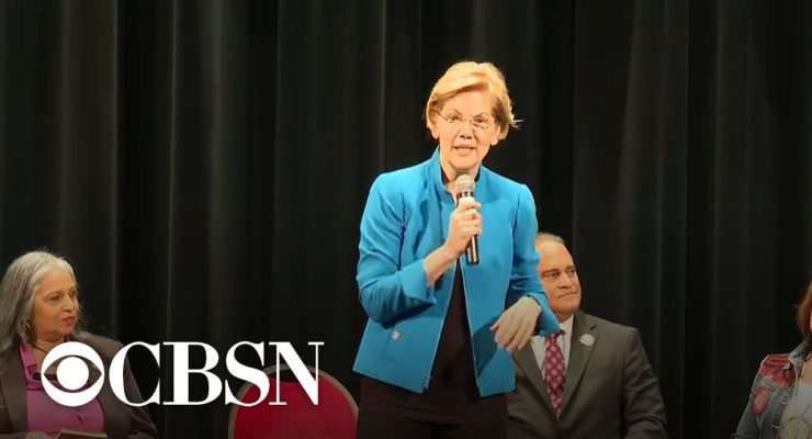 In the Democrats’ bitter race to find a candidate to beat Trump, might Elizabeth Warren hold the key?