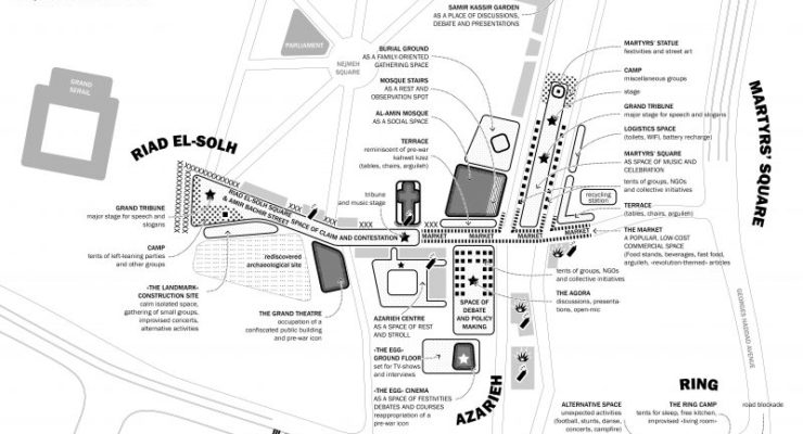 The Map: Beirut’s Demonstrations as Live City-Making