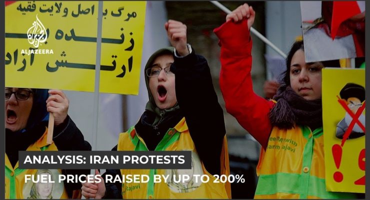 Outrage In Iran Over Hike In Gas Prices As Economic Woes Worsen