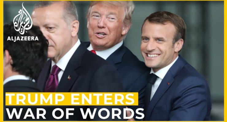 At NATO, Trump irrelevant as France’s Macron Confronts Turkey on Invasion of Syrian Kurds