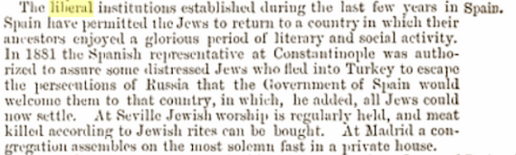 How did Conservatives successfully smear “Liberal” (Respect for Liberty and Rights of Others) as Mule Word?