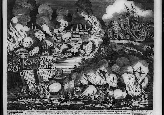 The Last time the US Capitol was stormed, it was by Enemy British Troops