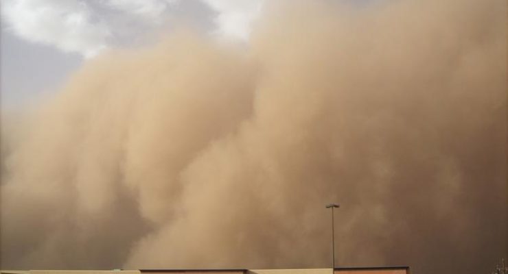 With Climate Crisis, Dust Storms are getting Bigger, and Wildfires are one Cause