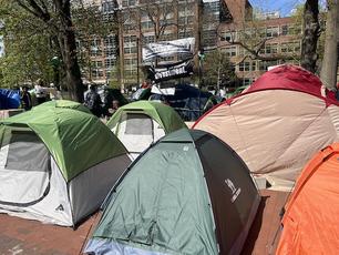 Student Encampments at U of Michigan and MSU Peacefully protest Israeli War on Gaza, seek Disinvestment