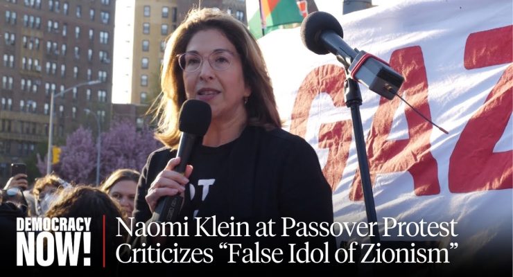Zionism’s Expired Shelf-Life: Why Naomi Klein is right that it has become Pharaoh