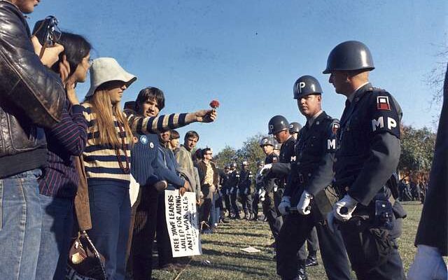 As the Military Occupies your Town, Give them Flowers and a Note